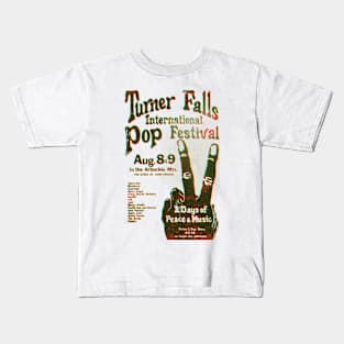 Turner Falls Pop Festival Kids T-Shirt